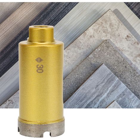 Forets diamantés pour marbre, carrelage, murs et parois vitrées, meuleuses d'angle, scies cloches 30 mm/32 mm/35 mm (1/5)