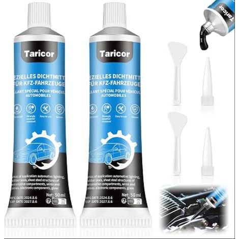 Colle a Pare Brise Voiture 50ml Tubes Colles Carrosserie Noir pour Joint Adapté au Scellement des Carrosseries et Autres pièces Automobiles (1/5)