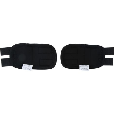 Protections pour pattes avant de chien, 1 paire de protections pour coudes de chien, protections pour coudes et genoux de chien (noir, taille S) (1/5)