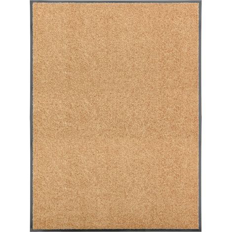 Felpudo lavable crema 90x120 cm