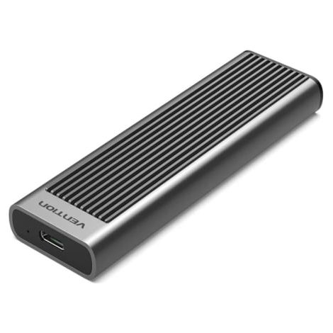 Caja Externa para Disco SSD M.2 NVMe Vention KPKH0/ USB Tipo-C 3.1/ Sin tornillos