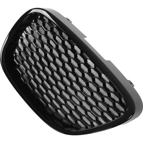 Glänzend schwarzer, hitzebeständiger Frontgrill 1133007 für Seat Leon Altea Toledo, Ersatz-Gitterstoßstangengrill.