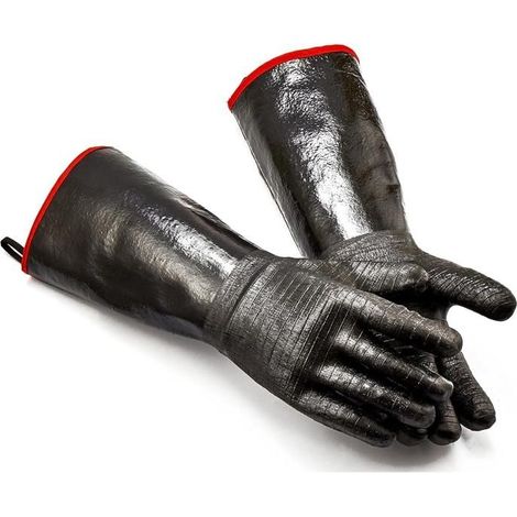 Neopren-Ofenhandschuhe für Grills, hitze- und ölbeständig, 14 Zoll (1/5)