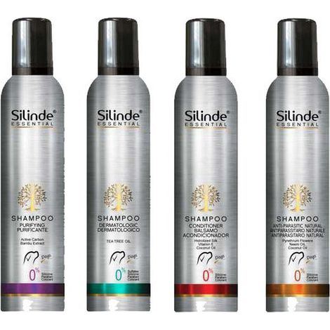 Silinde shampoo per cani toelettatura delicato equilibrante tanica da 5 litri
