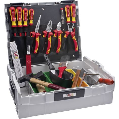 Herramienta para electricista nws l-boxx 327-23 23 piezas certificado DIN EN IEC 60900