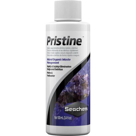 Seachem Pristine Natural Waste Management - Eliminatore di fanghi organici e detriti - 100 ml (1/4)