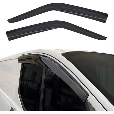 Déflecteurs De Vent Pluie d'air Compatible avec Hyundai H-350 2014-2023 Acrylique 2 Pcs (1/5)