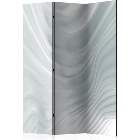Paravento - Waving White [Room Dividers] - 135x172 (1/4)