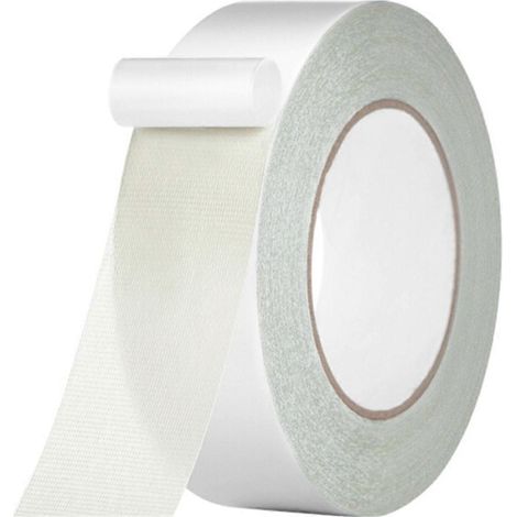 Ruban adhésif double face pour tapis et moquette, 50 mm x 10 m, amovible et multi-usages, pour sols en tissu et en toile. (1/5)