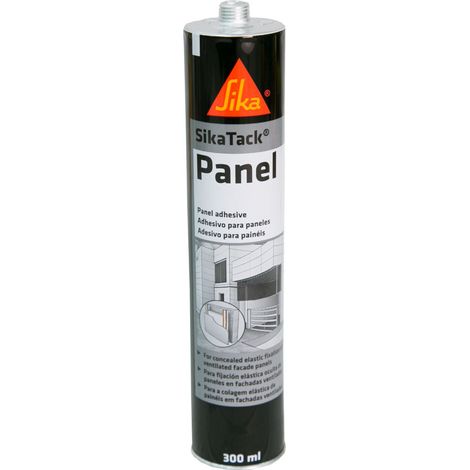 SikaTack® Panel - Adhesivo de poliuretano para fachada ventilada - 600 ml - Salchichón - Marfil