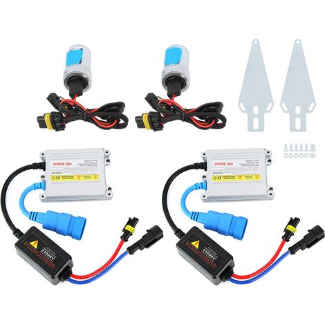 Kit fari allo xeno ultra sottile argento zavorra per auto H7 8000K 12v 55W