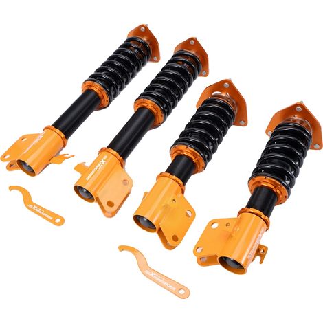 Gewindefahrwerk-Kit, Einstellbarer Höhenbereich von 1-2 Zoll, Kompatibel mit Subaru Impreza WRX (GD) 2000-2007, Hochwertige Metallkonstruktion, (1/5)