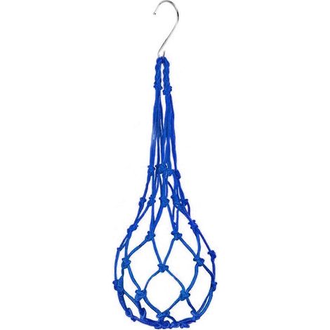 Filet suspendu noir pour nourrir les poulets et la volaille, ou comme support pour les fruits, les légumes, le foin ou les aliments dans les zones d'élevage.-AquaForge (1/5)