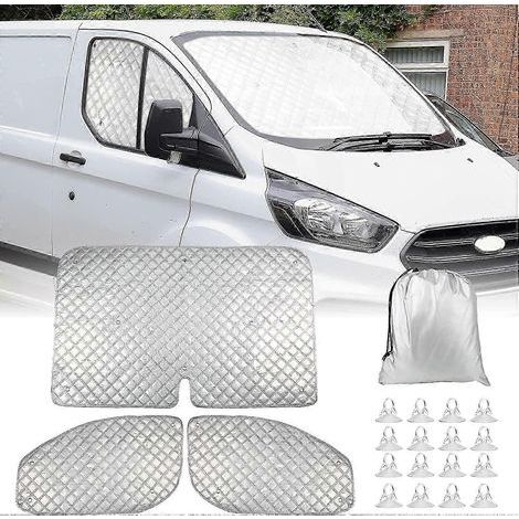 Stores thermiques intérieurs pour Ford Transit 2006-2014. pare-soleil. cache-fenêtre. kit de protection solaire (1/5)