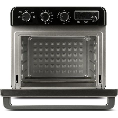 G3 Ferrari G1022100 friteuse Unique 32 L Autonome 2000 W Friteuse d’air chaud Noir, Acier inoxydable (1/5)