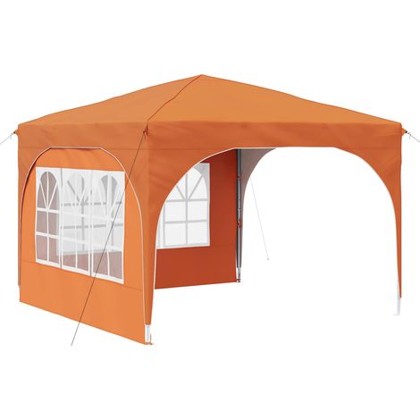 Maison Exclusive - Pop-up Partyzelt 290 x 290 x 245 cm Orange (1/5)