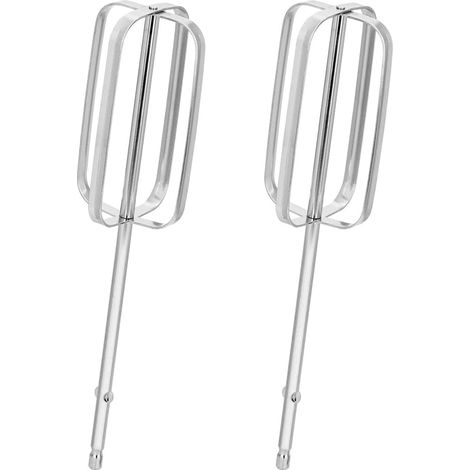 Lot de 2 batteurs pour mixeur à Main, batteurs de Rechange en Acier Inoxydable pour mixeur à Main électrique 62682RZ 62692 62695V 64699 (1/5)