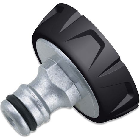 Bricoferr Adaptateur de robinet en aluminium 3/4″