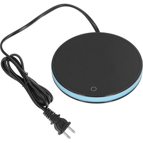Plaque chauffante portable 18 W en alliage d’aluminium – pour café, thé ou lait – compacte et silencieuse (1/5)