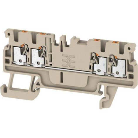 Weidmüller Durchgangsklemme 0,14-1,5 qmm, beige A4C 1.5 100 Stk (1/2)
