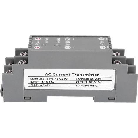 Capteur de courant AC pour équipement moyenne tension, accessoire industriel avec alimentation DC 24V, transmetteur de mesure (1/5)