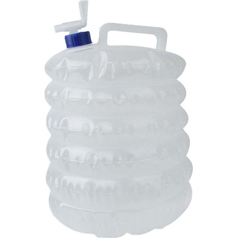 Carafe à eau avec robinet, pliable, 10 L (1/5)