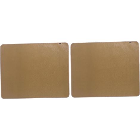 2 jeux de tapis de sol matelassés ignifugés pour cheminée/churrasco portable (1/5)