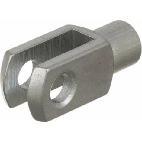 Chape femelle G12x24 M12x1,75 pièce de fixation pour vérin à gaz Universel Tracteur Véhicule Etrier Tête Embout Fourche Goupille (1/2)