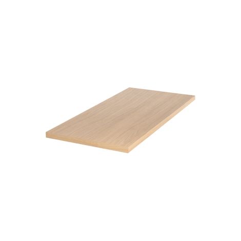 MENSOLA IN TRUCIOLARE 'ECOPAN' 80 x 40 x 1,8 - acero- 5 pezzi