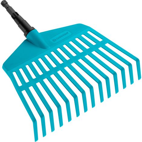 Déchets de combisystem: râteau léger et Pratique pour Les Petits Jardin, Dents en Plastique de Haute qualité, Largeur 27 cm, Correspondant à Toutes Les tiges CS (3105-20) (1/5)