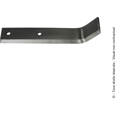 Couteau de fraise sarcleur adaptable droite 210 mm Staub CSS21D