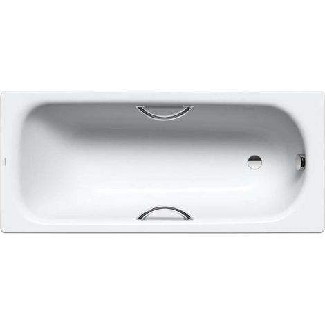 Kaldewei Badewanne Saniform Star rechteckig 430x750x1750mm 145l Alpinweiß m. GL, ÜL, PEFF, o. Antislip (1/3)