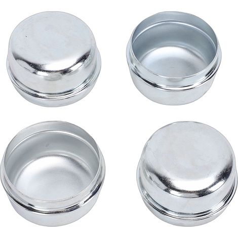 GARRYFIZH Capuchons anti-poussière pour essieu de remorque, 1.98 pouces, couvercles de graisse pour roulement en acier, pour bateau et véhicule de Camping de 2000 à 3500 lb, 4 pièces