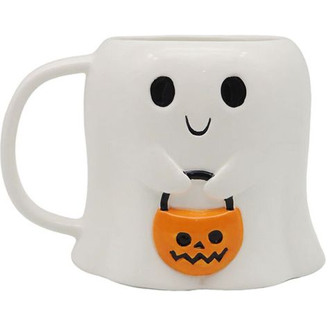Taza Fantasma Truco o Trato Espeluznante