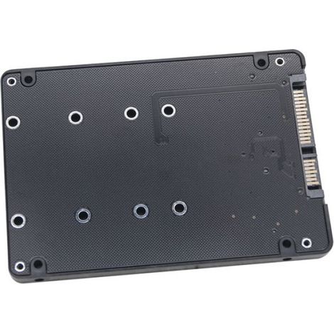 Lecteurs - Graveurs DVD,Touriste-Adaptateur M.2 vers SATA 3.0 avec câble SATA3 vers USB 3.0,protocole M2 NGFF - Black[C3804] (1/4)