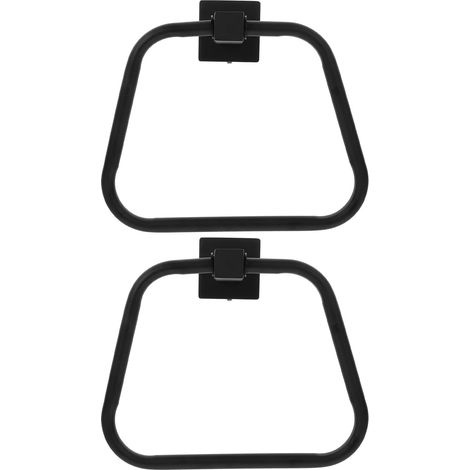 Toallero de pared de acero inoxidable para baño y cocina. Juego de 2 toalleros de pared. (1/5)