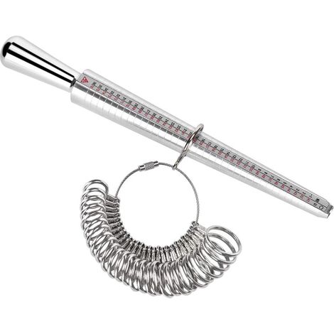 Ringgrößenmesser, Fingergrößenmessgerät, Ringgrößenmessgerät, Ringwerkzeug mit Ringdorn