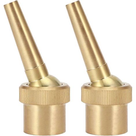 Deux buses de fontaine à jet multidirectionnel G3/4 pouce DN20 pour bassins de jardin. (1/5)