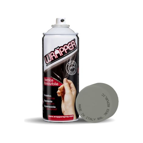 Wrapper, pellicola spray rimovibile, 400 ml - Republic - Ral 7033 (1/2)