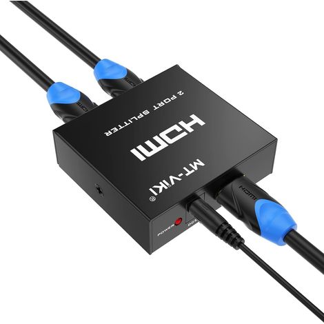 Splitter HDMI 4K 1 sur 2 Sorties 1x2 pour Double moniteurs Lecteur Blu-Ray TV HDTV (1/5)