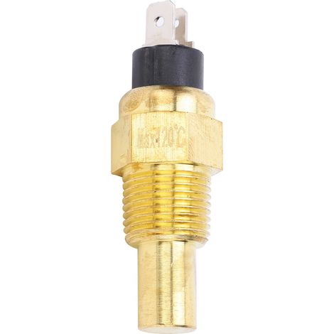 Sonde de température d'eau à visser, filetage M17x1,5, capteur en laiton VDO pour générateur diesel, usage industriel automatisé. (1/5)