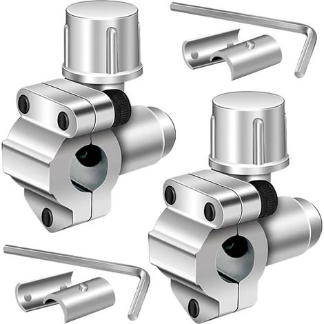 Valves de piercing BPV-31 pour réfrigérateur de climatisation - compatibles avec les tuyaux de 1/4, 5/16, 3/8", remplace BPV31, BPV31D, GPV14, GPV31, GPV38, GPV56, MPV31/paquet de 2 (1/4)