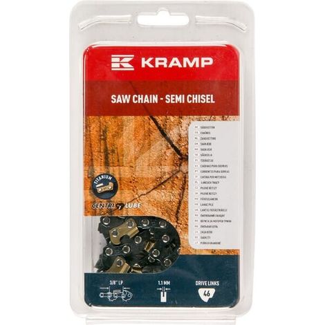 Cadena motosierra con revestimiento de titanio SC 3/8" LP 1,1mm 46DL UNIVERSAL 38LP11SB46KR