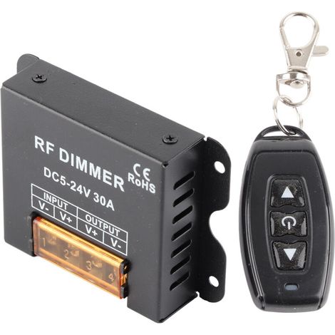 Câble d'alimentation LED 2m avec interrupteur et variateur, universel USB pour lampes 5V intérieur/extérieur