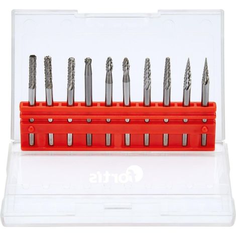 Kleinfrässt.-Satz HM 3mm 10-tlg FORTIS (1/2)