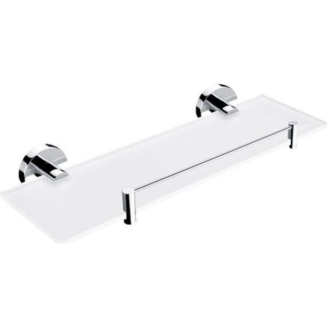 Nimco Unix - Ablage, Länge 40 cm, Milchglas/Chrom UN 13091BX-40-26 (1/2)