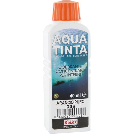 AQUATINTA P/INTERNI 40 ML ARANCIO 306 Q.TA 10