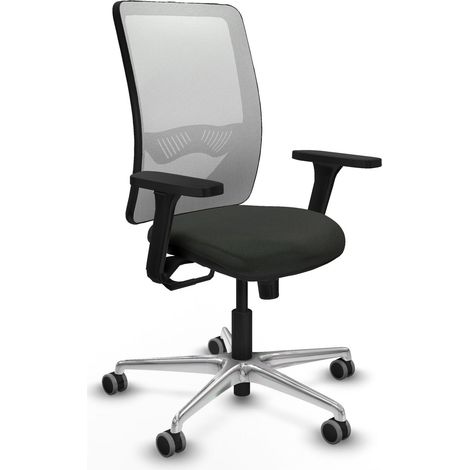 Sedia da ufficio piqueras y crespo Zulema bianco alluminio (1/2)