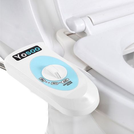 Rosvola Bidet Toilette WC Bidet Toilette Bidet Non Électrique Double Buse Interface (1/5)