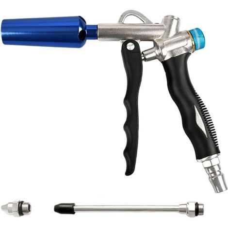 Pistolet à air comprimé ergonomique avec poignée antidérapante Outil de nettoyage haute pression pour la maison et le garage (1/5)